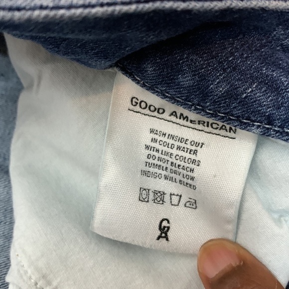 Good American Good Legs Jeans Size 24 - Picture 7 of 9